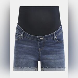 Time And Tru Maternity  Jean Shorts for Women